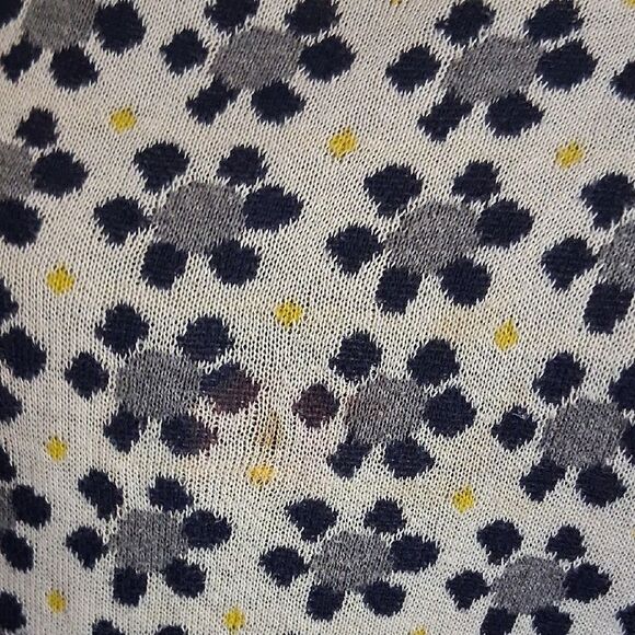 Anthropologie Field Flower Women's Blue and White Patterned Blouse Size Large - Picture 2 of 8